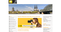 Desktop Screenshot of nikonservice-koeln.de